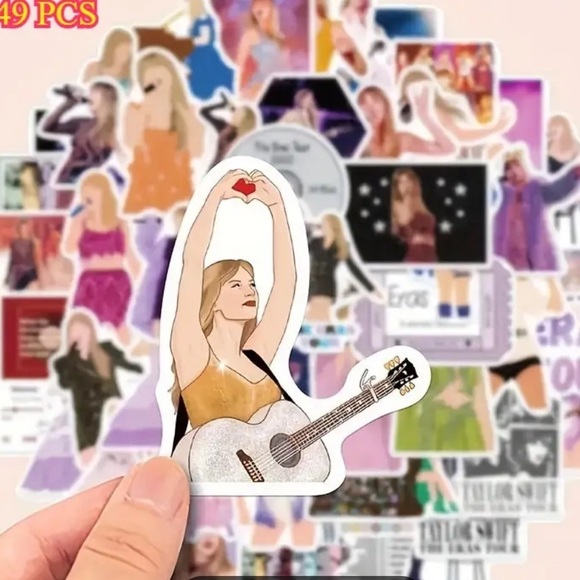 Swift Eras Tour Lyrics Sticker Pack - Waterproof Vinyl Swiftie - Picture 5 of 5